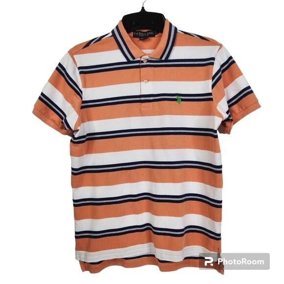 U.S. Polo Assn. Mens Short Sleeve Polo Shirt Size Medium - Picture 1 of 6